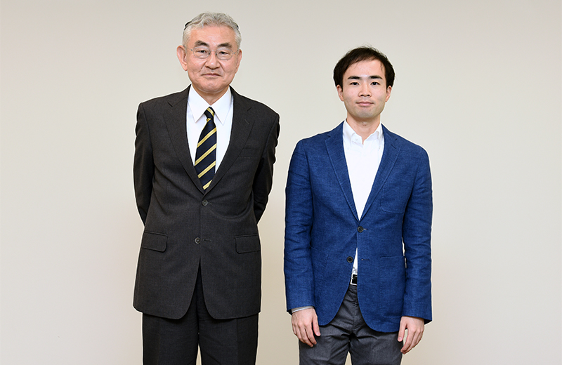 教授×学生 対談