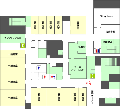 E棟 4階（4E病棟）