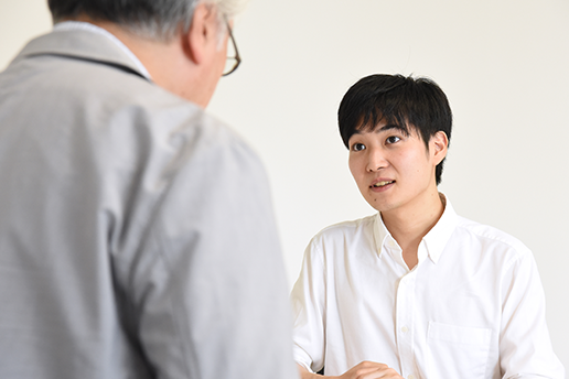 教授×学生 対談